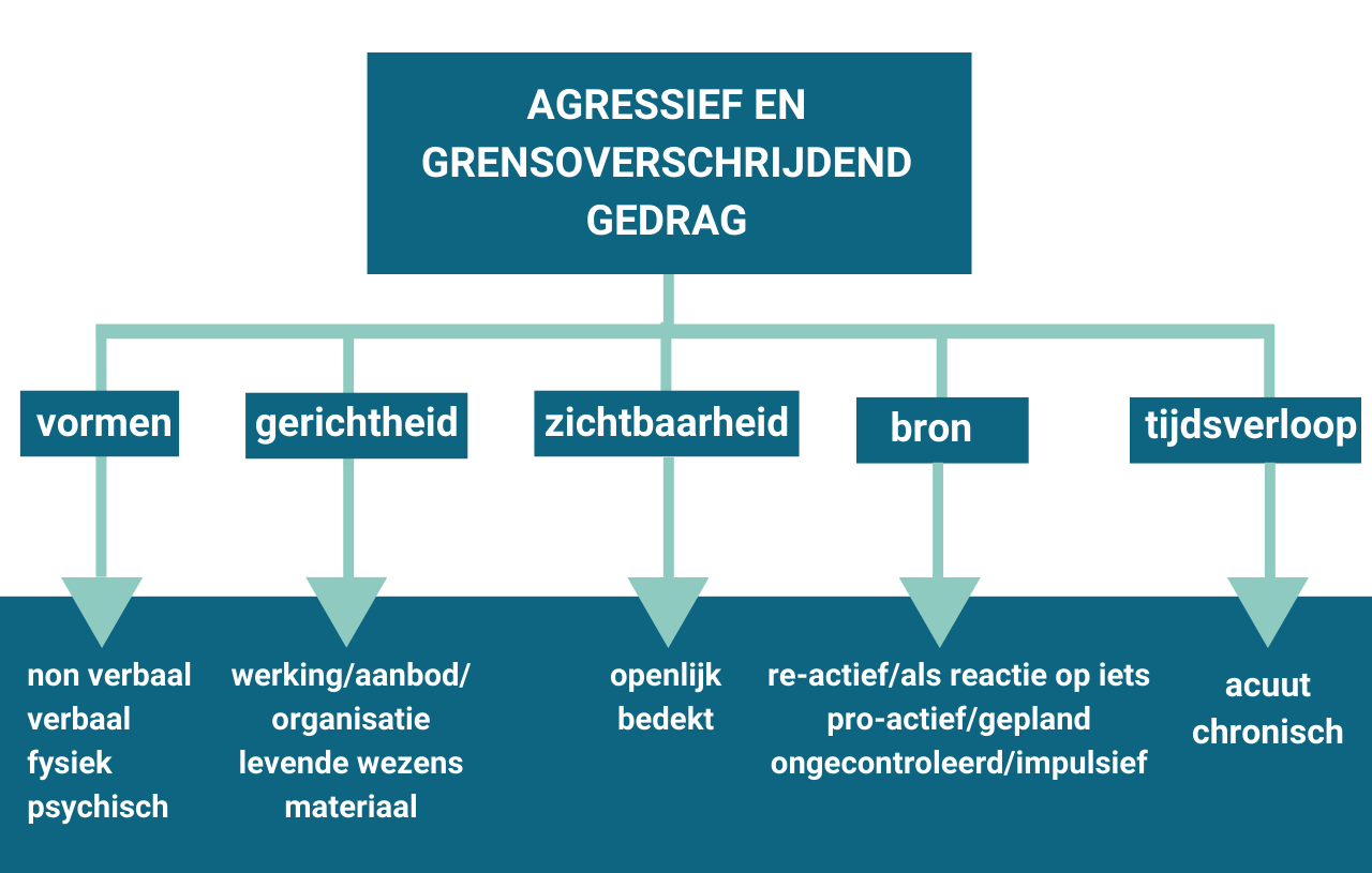 Indeling van agressief gedrag