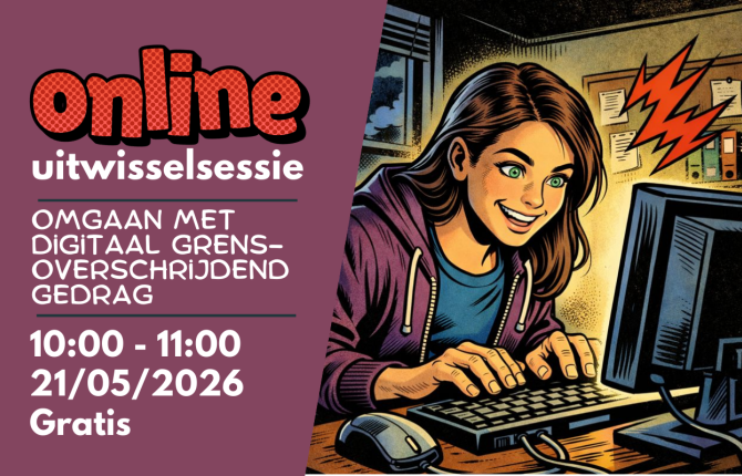 uitwisselsessie online grensoverschrijdend gedrag