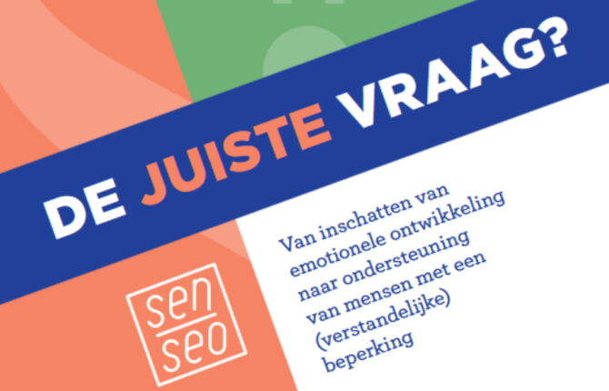 Voorflap reflectiebrochure De juiste vraag